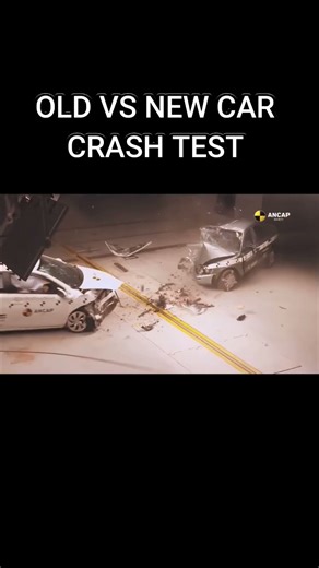 Old car vs New car Crash Test