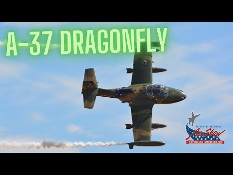 Mesmerizing Cessna A-37 Dragonfly .. 2022 Oregon Airshow (McMinnville)