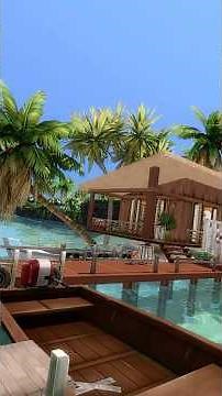 Let's Take a First-Person Tour of Island Serenity Spa | The Sims 4 🌴