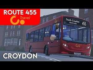 Roblox Croydon | Route 455 | Enviro200 Dart | SIM SERVER
