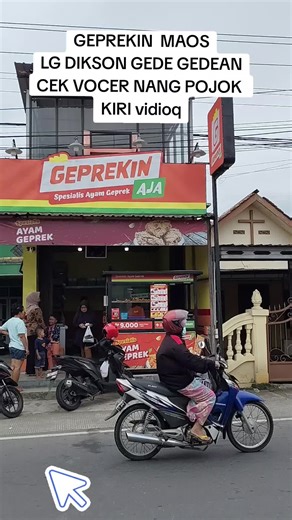 diskon tiktok geprekin maos cek vocer nang pojok kiri bisa d pake d semua otlet ayam geprekin #geprekinaja #ayamgeprek #maos #adipala #kroya