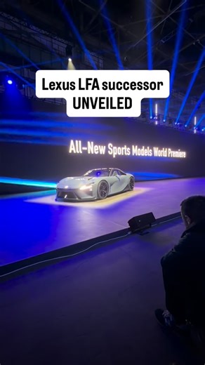 The Drive on Instagram: "The Lexus LFA concept just debut outside Fuji, Japan at Toyota’s Woven City complex alongside the Toyota GR GT and Toyota GR GT3. What do you think? Link in bio for more info on the LFA successor."