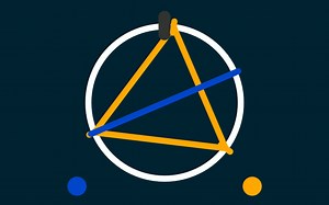 【Polyrhythm visualization】2:3 复节奏效果演示