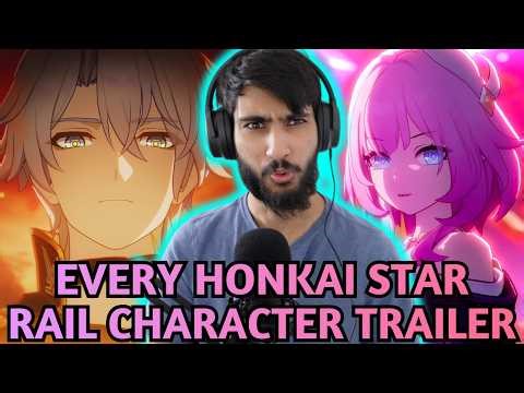 REACTING to & RANKING EVERY Honkai Star Rail Character Trailer (Part 3)
