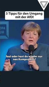 3 Tipps für den Umgang mit der AfD!