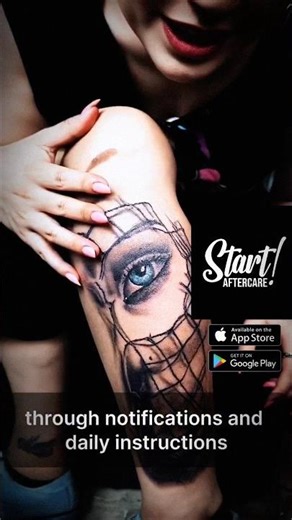 Start Aftercare app for clear instructions and better healing results.