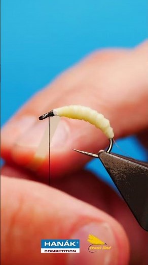 How to tie a realistic Maggot #flytying #fishing #flyfishing