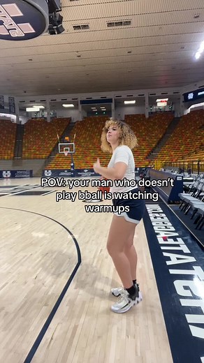 Bridget Mullings Women's Basketball Warmups POV