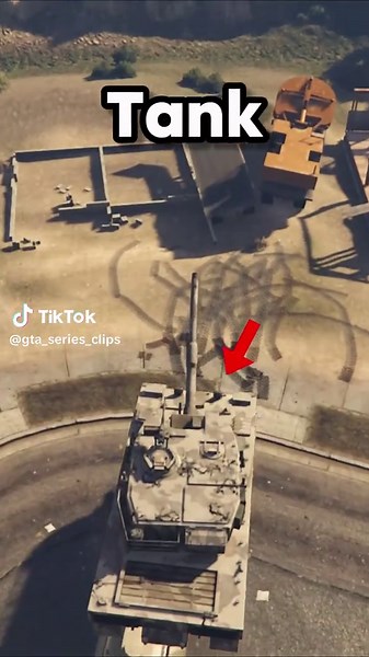 Tank Falls on Tanker Trailer in GTA Gameplay