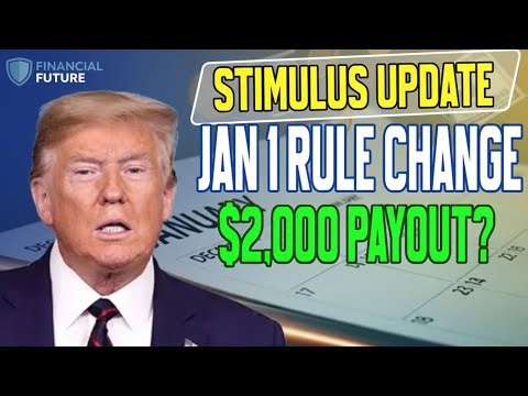 January 1st Rule Change - $2,000 Stimulus Dividend Timeline & New 2026 COLA Rules