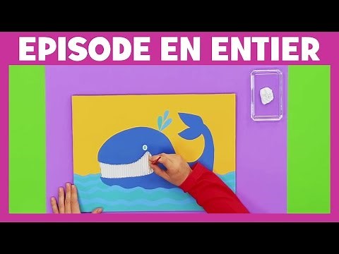 Art Attack - La technique des rainures - Disney Junior - VF
