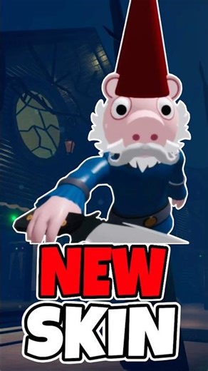 *NEW* GUS THE GNOME SKIN JUMPSCARE!!! #piggy #piggyskins #roblox
