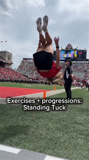 Dr. Maria Wisman, PT, DPT on Instagram: "Don’t overcomplicate it. Just do more of it. And when it gets easy, make it harder. #cheer #cheerleading #strengthtraining #strengthandconditioning #tuck #standingtuck"