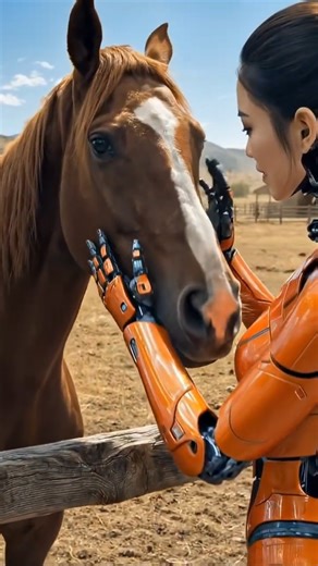 Robot Girlfriend on the Ranch: A Futuristic Love Story 🤖❤️