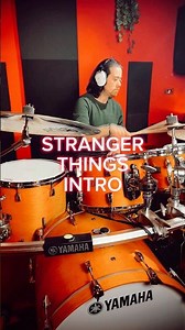 Stranger things Intro #drums #drummer #strangerthings #film ‪@yamahaglobal‬ ‪@PaisteChannel‬ #yamahadrum