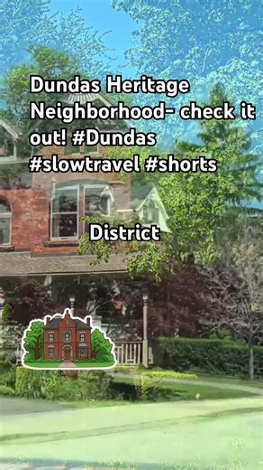 Dundas Ontario. Melville Heritage District #dundas #slowtravel
