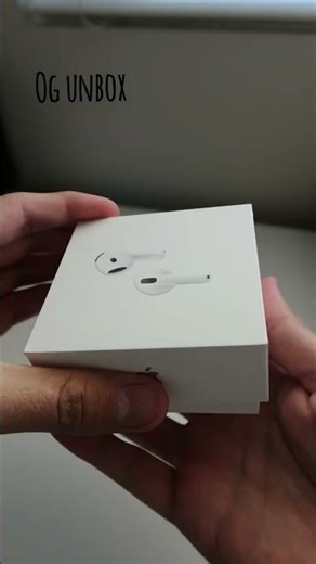 apple new airpods unboxing #airpods #apple #unboxing