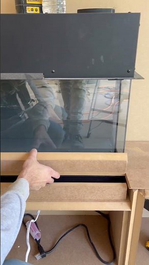 Double walk in closets & custom fireplace unit