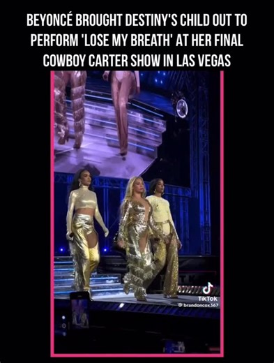 Key and Shea Show | #DestinysChild , the ‘90s girl group, reunited onstage for a surprise performance during #Beyoncé Knowles-Carter’s final #CowboyCarter... | Instagram