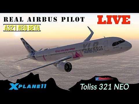 *Official A321 NEO* | REAL Airbus Pilot | First Look | Toliss A321