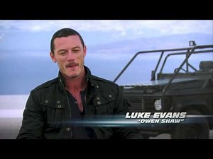 LUKE EVANS - FAST AND FURIOUS 6 OWEN SHAW (BLU RAY EXTRA
