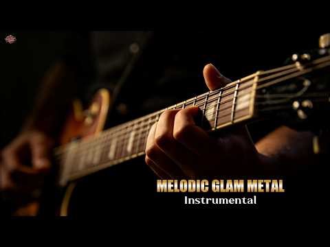 Melodic Glam Metal Instrumental 🎸 80s 90s Hair Metal Guitar Solos | Classic Rock Power Ballads