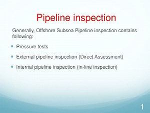 Pipeline inspection - SlideServe