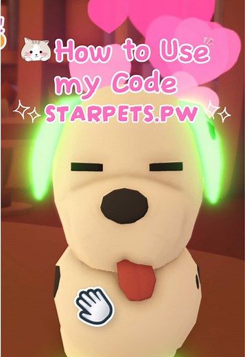 Using StarPets Code in Adopt Me on Roblox