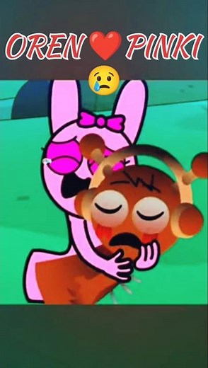 😱 OREN SECRIFIES HIS LIFE FOR PINKI😢, PINKI crying 😭#sprunki #shorts#ytshorts#incredibox #animation