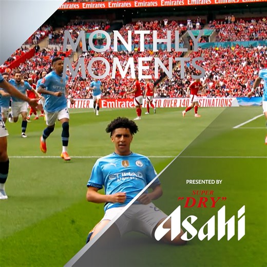 190K views · 5.3K reactions | Looking back at some of our best moments in April ️冀 欄 Asahi Super Dry | Manchester City | Facebook