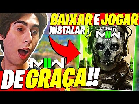 COMO BAIXAR E INSTALAR CALL OF DUTY MW2 DE GRAÇA!! - COMO JOGAR COD MWII DE GRAÇA!!