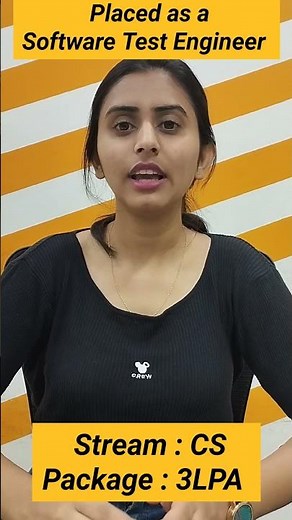 Successfully placed as Software Engineer | QSpiders student review |Testimonial