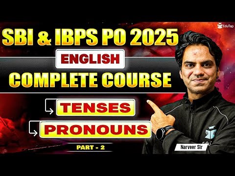 SBI/IBPS PO English Full Course 2025 | SBI/IBPS PO Prelims Complete Syllabus Coverage 2025 Part 2