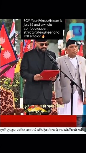 POV: your 35-year-old PM is a rapper, structural engineer & PhD scholar 😮‍🔥 #balenshah #balen