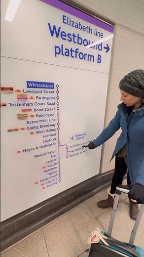 HOW TO TAKE THE LONDON UNDERGROUND TO HEATHROW AIRPORT? #travel #tips #howto ‪@VisitLondonOfficial‬
