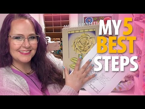 How to Color a FLOWER with Colored Pencils