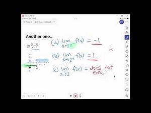 2.2 Limits Graphically/Table