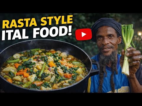 Real Rasta Cooking Ital Peas & Rice ( No Oil )
