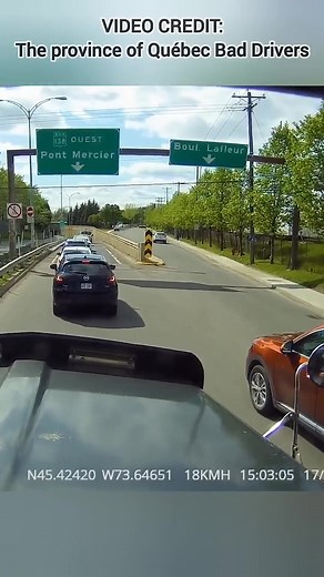 Sometimes the road gives you a free lesson in patience 🚗💨 stay calm & drive smart 😌#DashcamMoments #InstantKarma #RoadAwareness #CarTok #FYPシ #DriveSafe