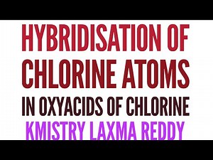 the hybridization of chlorine in ClO-, ClO2-...