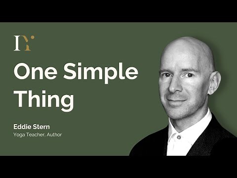 One Simple Thing by Eddie Stern