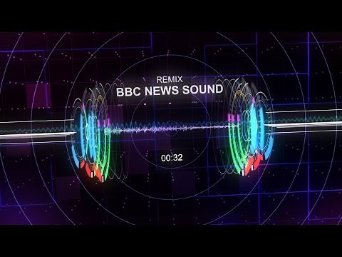 Countdown Timer 60 sec ( v 506 ) bbc theme news Sound Equalizer Remix4 - Music Visualizer - 4k