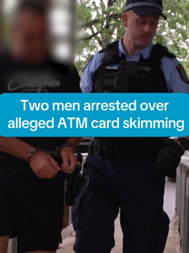 Sydney card-skimming arrests October 13, 2026 – NSW Police footage