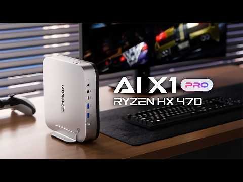 The World’s First Ryzen AI 470 Mini PC! X1 Ai Pro Hands On