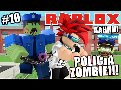 Donut Dave is a Zombie at School | Roblox Field Trip Z Episode 10 | Roblox Games in Spanish