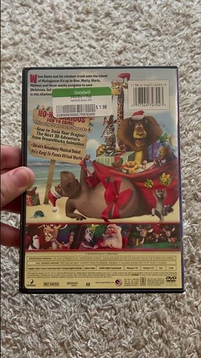 Merry Madagascar DVD overview