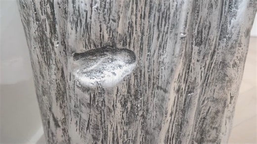 Watch Silver Tree Stump Trunk Side End Table on Amazon Live