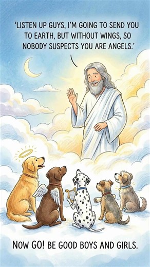 Dogs truly are angels in disguise! 🐾✨ | I Love Dogs