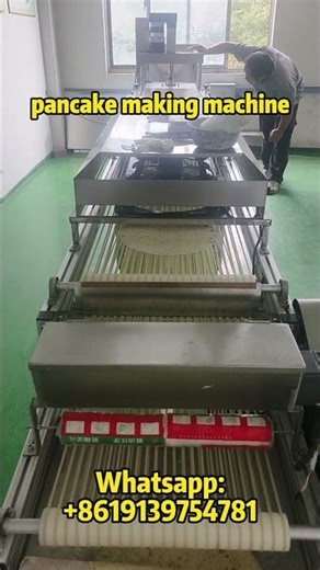 Automatic Flatbread Making Machine for Roti and Chapati Production | Commercial Dough Press#pancake