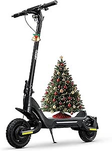 HEZZO F5 Electric Scooter for Adults, 48V 1600W Dual Motors Foldable Escooter, 25MPH High Speed E Scooters, 48V 18Ah Lithium Battery 864Wh 32 Miles Long Range